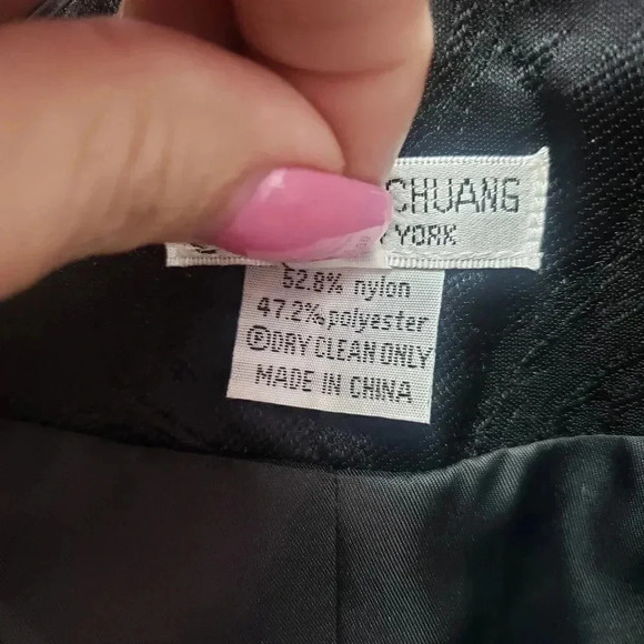 Grace Chuang New York Black Jacket Size Small - Picture 4 of 4